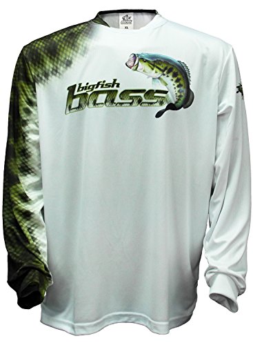 Bigfish BASS UPF50 Long Sleeve Fishing Shirt