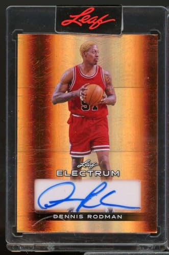 Dennis Rodman /20 Card 2024 Leaf Electrum Bronze Veteran Autograph