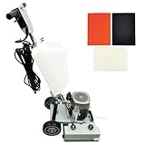 BEILOCKERY 110V Floor Polishing Machine, Square Chassis Multi-functional Floor Scrubber Machine, Heavy Duty Grinding Buffer