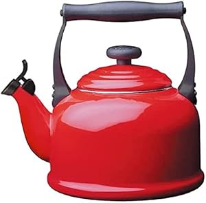 Le Creuset Tradition Wasserkessel Kirschrot 2,1L