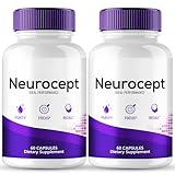 Neurocept Supplement, Neurocept Pills, Neurocept Capsules, Official Brain Health Supplement for Memory, Maximum Strength, Function Advanced Nootropic Pills Support, Neuro Cept Reviews (2 Pack)