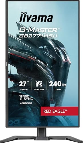 iiyama 27 LED G Master GB2771HSU B1 Eagle - vue 5