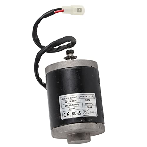 QANYEGN DC Motor, MY6812 Motor, 12V 100W Sturdy Aluminium 3550RPM High Speed Easy to Use Electric Scooter Motor for Bikes Scooter