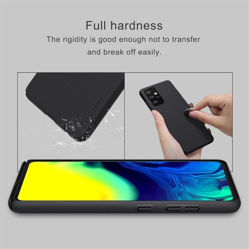Coque Samsung A72 Anti-Rayures Rouge Givrée Coque Rigide Durable - 2