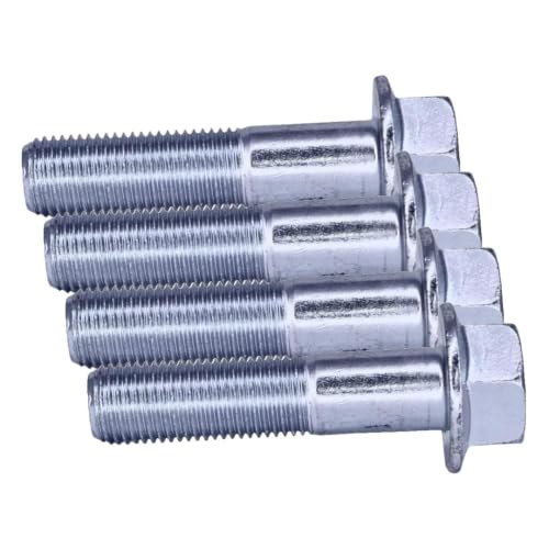 Image of M12-1.25 x 50mm ISO Grade 10.9 Hex Flange Bolt - JIS B1189, Partially Threaded, Japanese Industry Standard Hardware (1pc) (Pack of 4)