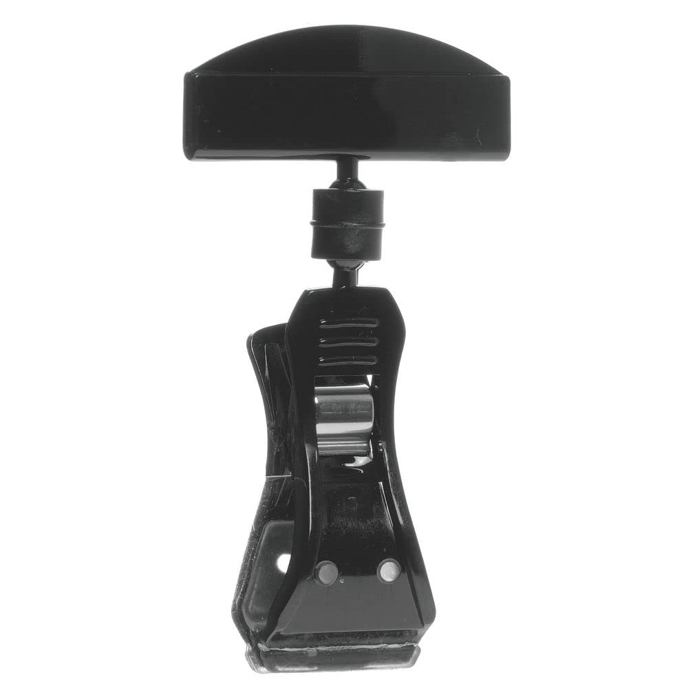 Black Sign Holder Clip Plastic Bag of by HUBERT – Model P24000-01R-BLK