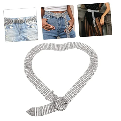 Fashion Rhinestone Waist Belt Alloy Delicate Shining Waistband for Women Stylish Accessory for Dresses and Skirts Durable and Glamorous Design4