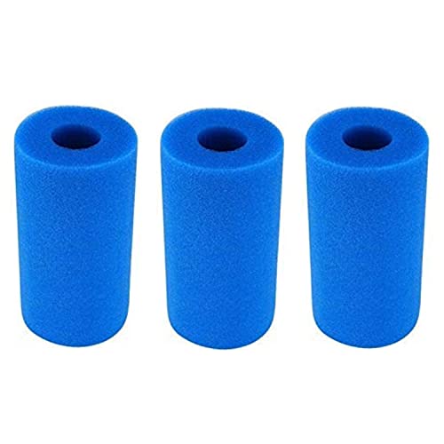 rngcpto Éponge Filtrante Type A, Cartouche de Filtre en Mousse, Mousse pour Filtre Piscine, Réutilisable Lavable Piscine Filtre Mousse Éponge Cartouche pour...