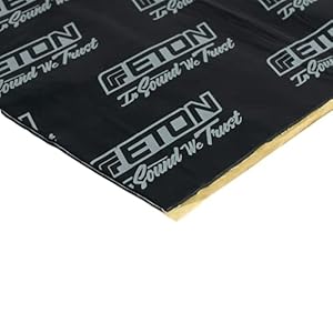 ETON NOISEKILL COMP 5: Zelfklevende aluminium butyl isolatiematten, high-end isolatiemateriaal, anti-dreun geluidsisolatie, geluidsisolatie en geluidsisolatie voor auto’s, ca. 5,0 mm, 4 stuks, 500 x