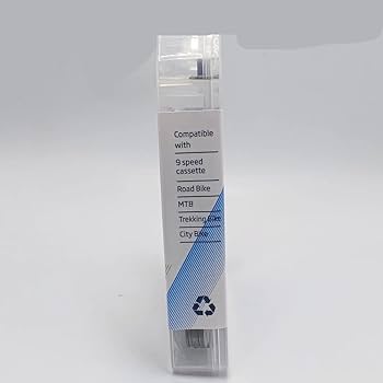 YEENOR KMC Z9 9 Speed Bike Chain 116 Links, Fit Shimano SRAM