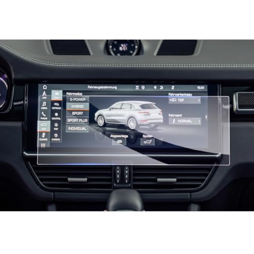 LFOTPP Porsche Cayenne 2019-2023 12.3 Inch Glass Infotainment Screen Protector, Tempered Glass, 9H Hardness, 1 Count