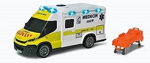 Dickie - Ambulance Samu 18cm - Véhicule Echelle 1/18ème -