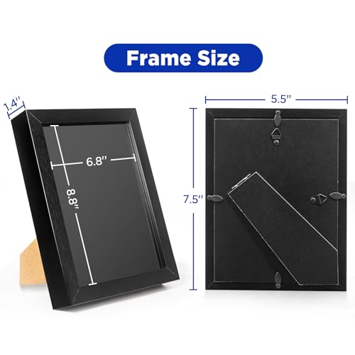 7x9 Enamel Pin Display Frame, Pin Collection Shadow Box, Desktop and Wall Display, Pin Display Case,