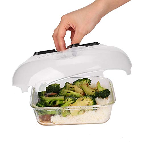 JullyCAnnice Capa prática magnética para alimentos, proteção contra respingos de alimentos, para mic