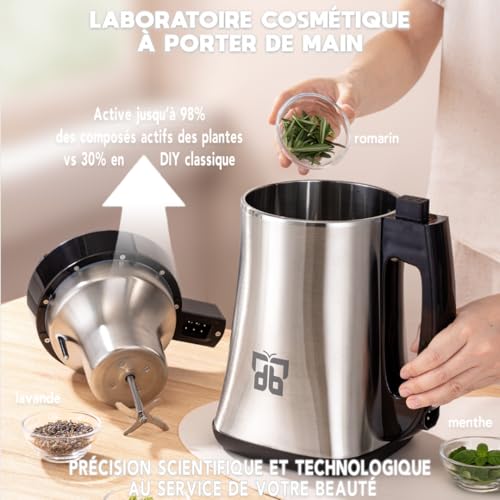 Extracteur botanique basse température BloomLab pour préserver le totum