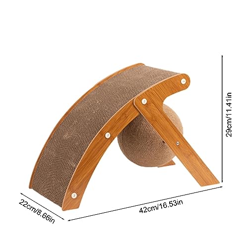 Tiragraffi per gatti, palla e cuscinetto in