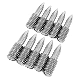 Mikikit 20 Piezas Kit de Tornillos Planos para Saxofón Accesorios de Reparación para Instrumento de Viento Tornillos de de Rata Resistentes y Compatibles