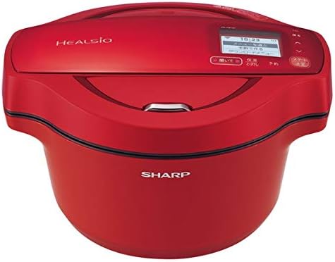 Amazon.co.jp: シャープ 水なし自動調理鍋 2.4L レッド系SHARP 