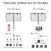 DOKIO Foldable Portable Solar Panel 200W 12V Monocrystalline Solar Suitcase