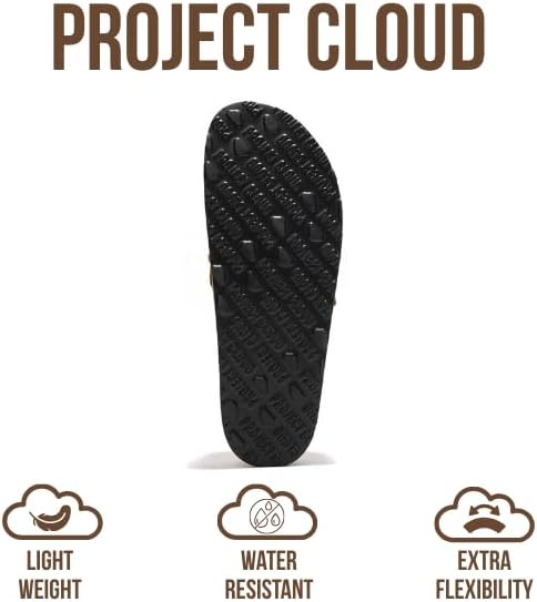 Project Cloud 100% Genuine Leather Moccasin-Style Clogs for Women - Memory Foam and Water Resistant Mules Slip-on - Non-Slip and Durable Clogs Casual Shoes for Women Footwear - Image 5