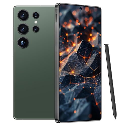 BDWJW I25 Ultra Smartphone 8+256GB, 6.99" FHD+ Display, Snapdragon 8 Gen 3, 7000mAh, 68MP+108MP Cameras, Stylus Pen, Fingerprint & Face Unlock, GPS (Titanium Green)