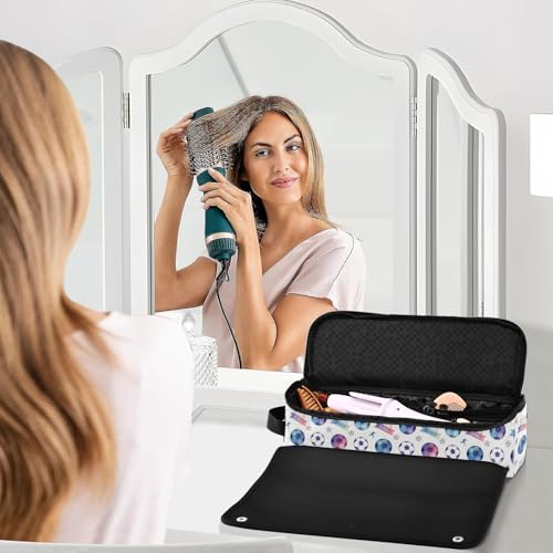 Bolsa organizadora resistente al calor para herramientas de cabello miniatura 6