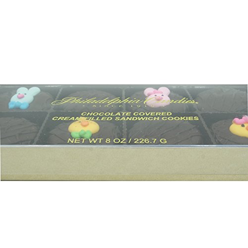Philadelphia Candies Dark Chocolate Covered OREO® Cookies, Easter Faces Assortment 8 Ounce - Thumbnail 4
