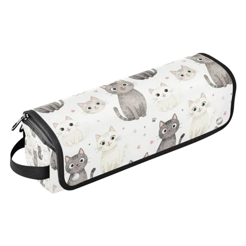 Bolsa de viaje para herramientas de cabello con tapete resistente al calor desmontable, organizador para planchas, rizadores y secadores