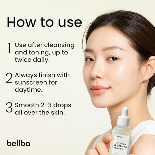 BELLBA Dewy Rice Brightening Essence Korean Serum for Face | K-beauty Skincare Rice Serum for Dark Spots Anti-Aging Hyperpigmentation& Glass Skin Hydrating Light-weight Non-Comedogenic 1 fl.oz - Image 8
