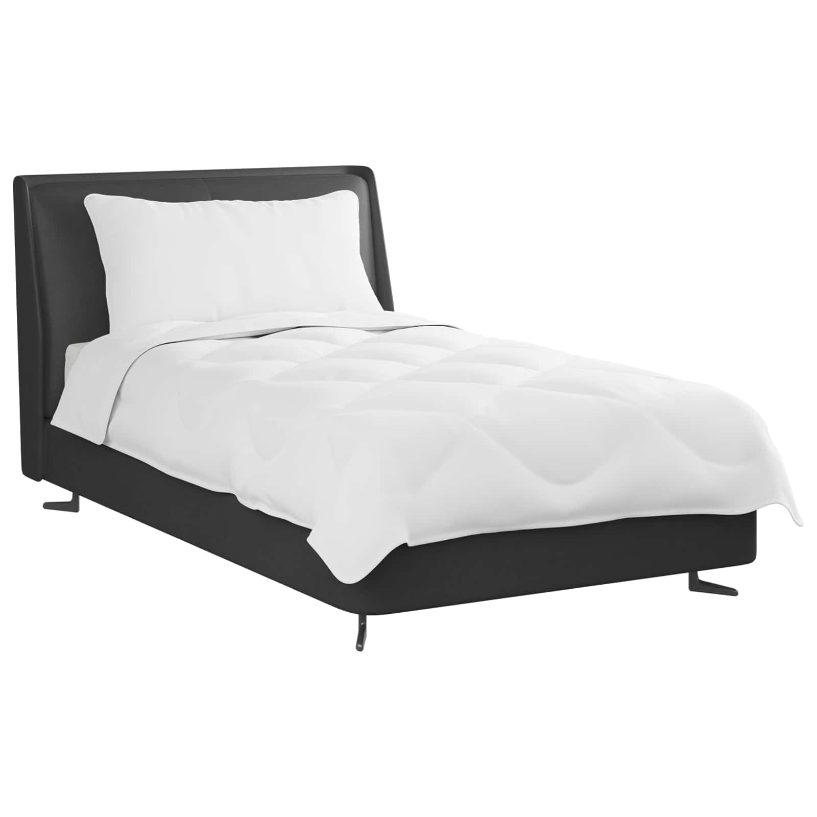 Trapunta estiva con cuscino, in microfibra, 220 x 140 cm, traspirante, facile da pulire, morbida, per camera da letto e camera degli ospiti, adatta per chi soffre di allergie