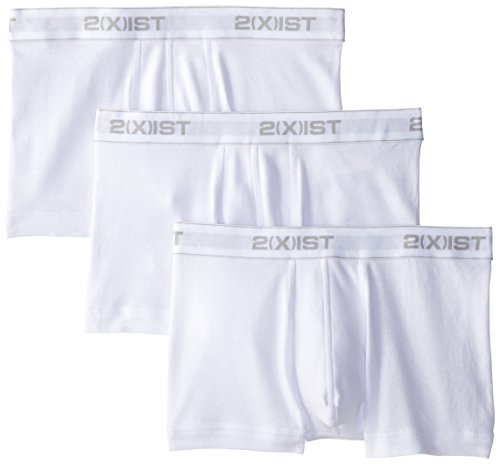 2(X)IST Men's Essential Cotton No Show Trunk 3-Pack