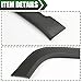 VRracing Front Left Fender Flares Compatible with Jeep Renegade 2015-2017 Wheel Cover Protector Vent Trim