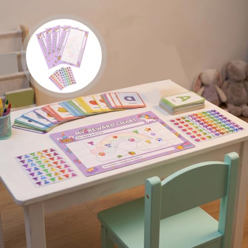 KALLORY 3 Sets Classroom Incentive Charts Star Reward Stickers for Students and Preschool, Versatile Paper Behavior Tracking Tools and Progress Charts for Tasks and Chores in Educational - Image 8