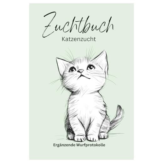 Professionelles Zuchtbuch für Katzen