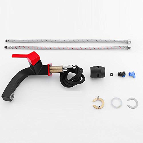 Robinet de lavabo 2 modes commutables mitigeur télescopique anti-fuite en laiton - 4