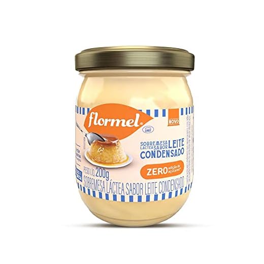 Sobremesa Lactea Sabor Leite Condensado Flormel , Tamanho: 200 g (Pacote de 1)