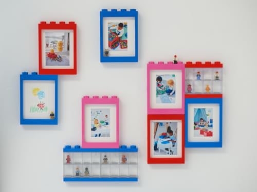 Image of LEGO Minifigure Display Case 16 Harry Potter, Stackable Container for Wall or Desk, Space for 16 Minifigures, Perfect for Home Office Display LEGO Storage
