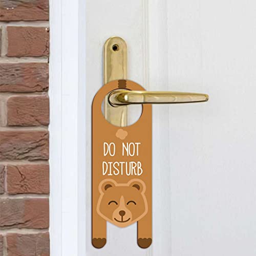 Image of KREEPO Do Not Disturb MDF Door Sign Hanger Size(24cm x 8.5cm) kr59