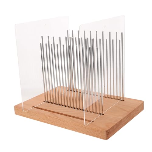 VERDANVERSE 木製のパン粉板 ガイド付きブレッドボード パンの厚さの目安 丸パンスライサー ポータブルパンスライサー パンまとめ 調整可能なパ