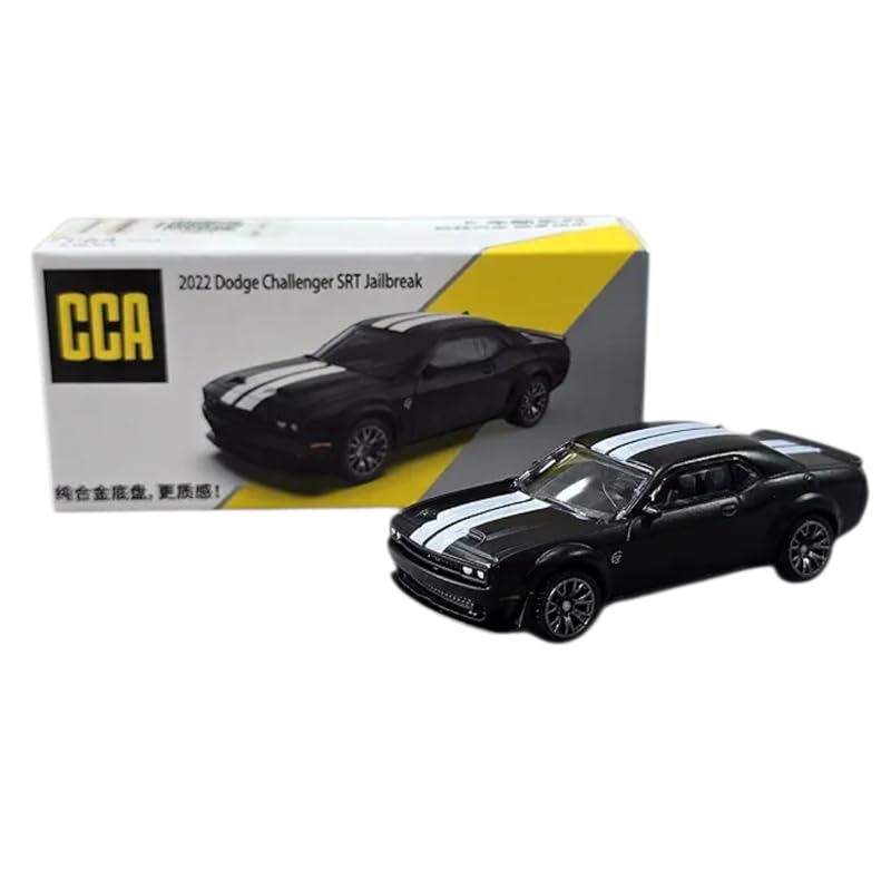 Image of CCA 1:64 2022 Dodge Challenger SRT Jailbreak Collection Cool Car Series 3+ Years (Black)