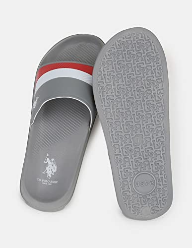 Image of U.S. POLO ASSN. Men's Slip On Slide Conex 4.0, Grey