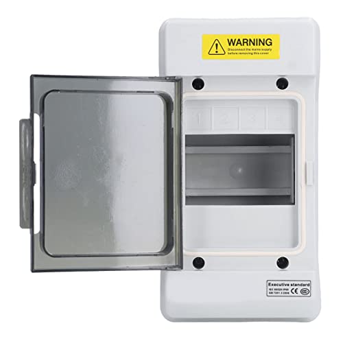 Boîte de jonction 4 voies boîtier IP66 robuste en ABS PC avec rail DIN intérieur - 7