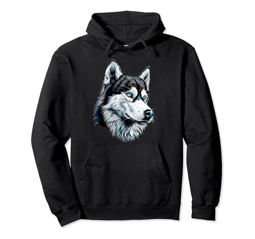 Motivo husky Amante de Los Perros me Encantan los Huskies Sudadera con Capucha