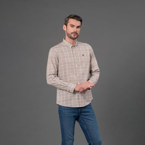 Image of Red Tape Checked Shirt for Men | Classic & Versatile