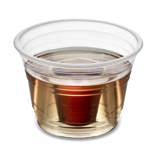 Zappy ZP-113C-50 Neon Clear Jager Bomb Cups Disposable Plastic Party Bomber Power Bomber Jager Bomb Cups Cool Double Shot Glass Glasses Shot Cup Cups Jager Bomb Glasses thumb #4