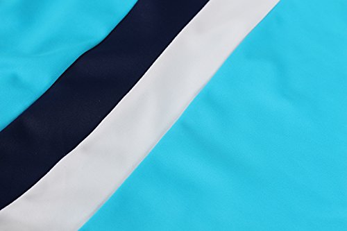 Jerrisapparel Little Girls' Summer Two Piece Boyshort Tankini Kids Swimsuit (10-11/Tag Size 3Xl, Blue) #TOP3