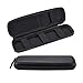 Produktbild JZK 2 x Black EVA Stift Etui Federmäppchen Schreibmäppchen Hülle für Apple Pencil, Füllfederhalter, Kugelschreiber, Stylus Touch Pen, USB-Kabel