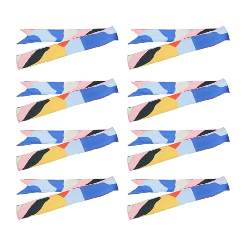 Écharpe à cheveux longue ruban soie vintage foulard bandeau coiffure femme chic PSSAF18S