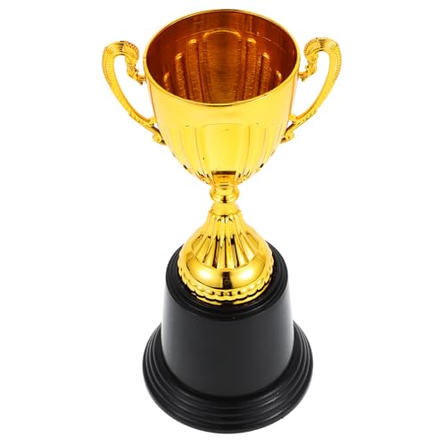 Abaodam Elegant Plastic Trophies for Sports Games Mini Gold Award Cup Winner's Prize Team