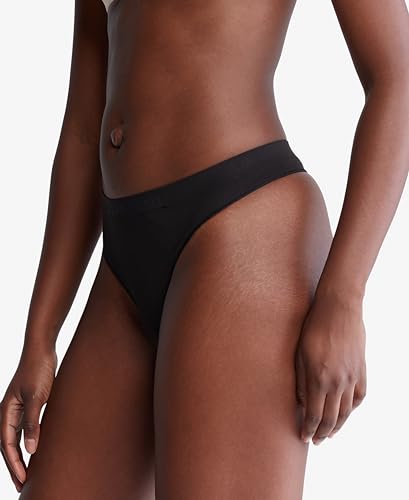 Calvin Klein Women's Bonded Flex Seamless 3-Pack Mid Rise Thong3